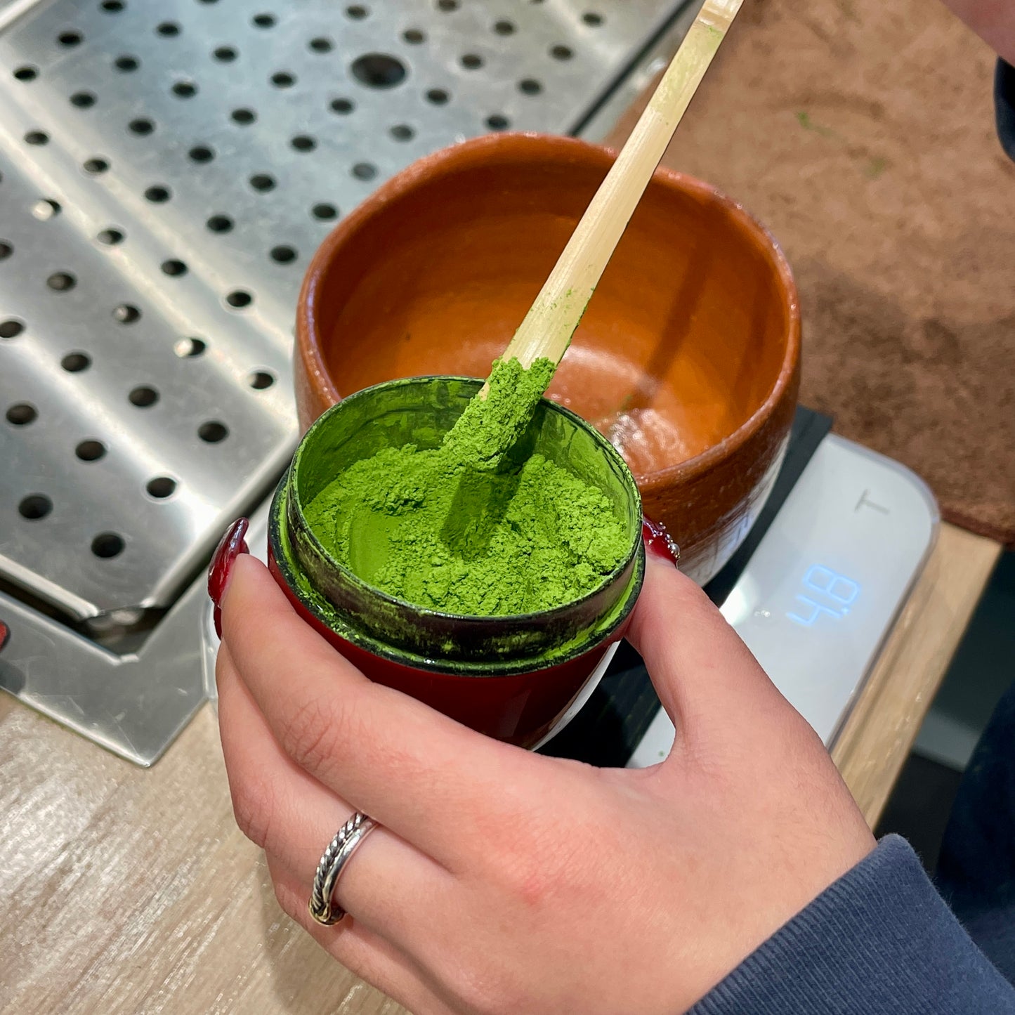 NATSUME - BLACK MATCHA CONTAINER
