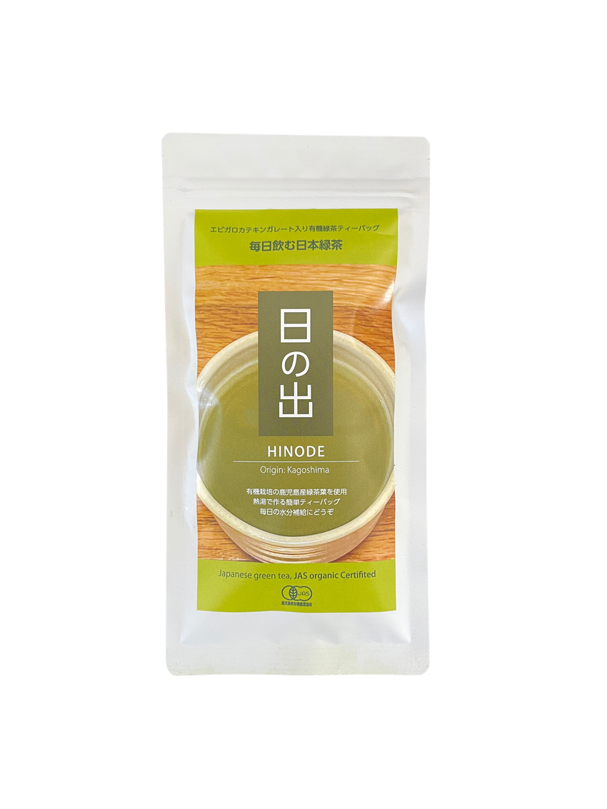 Hinode - organic green tea w. matcha( 5g tea bag x 100)