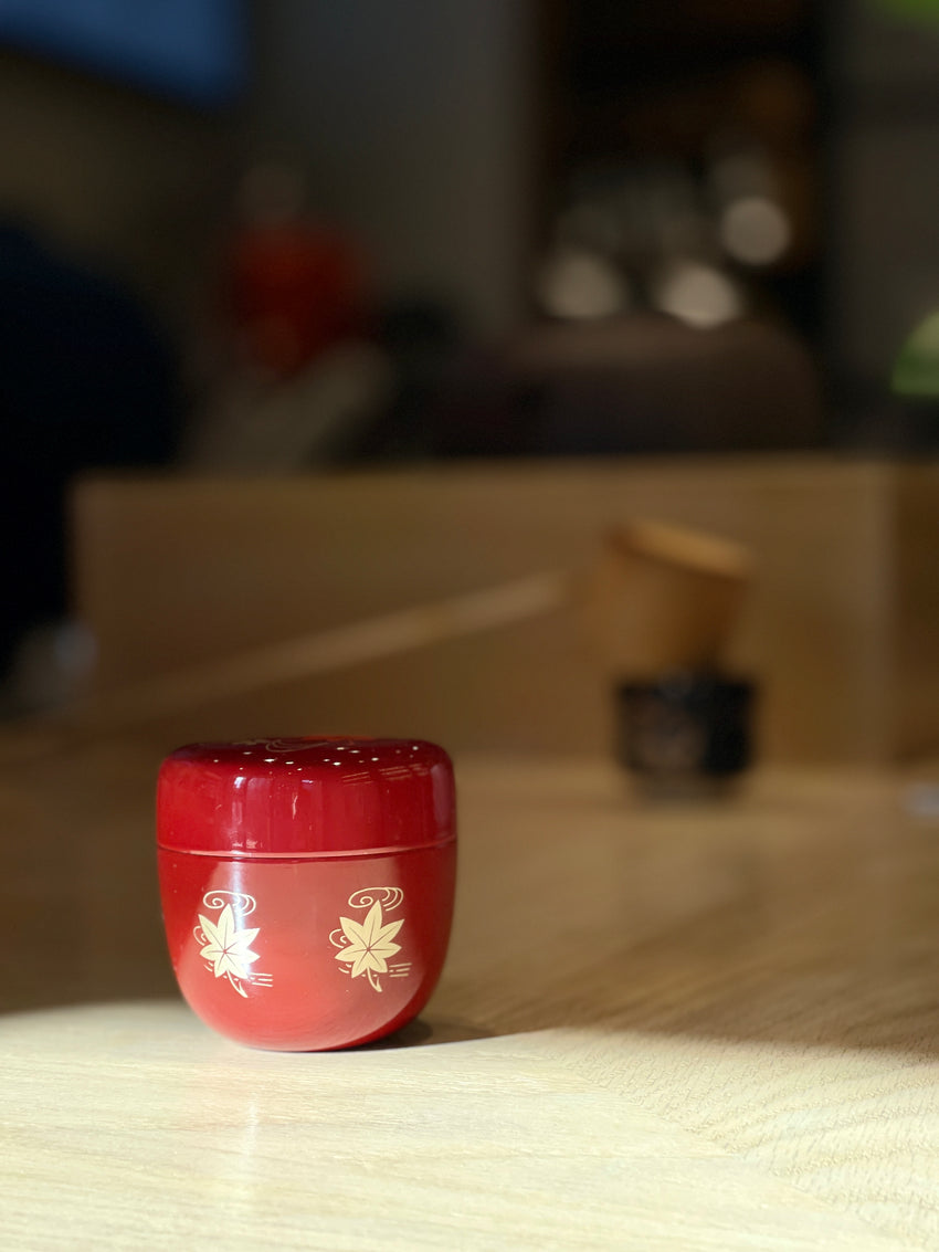NATSUME - RED MATCHA CONTAINER